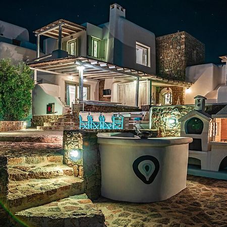 Manolia Luxury Private House By Mykonian Kazarte Villa Kalo Livadi Ngoại thất bức ảnh